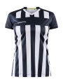 Progress 2.0 Stripe – pelipaita (naisille), Musta/valkoinen
