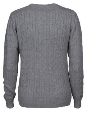 Blakely – neulepusero (naisille), Grey Melange - Cutter & Buck (2)