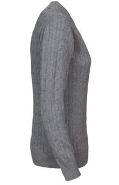 Blakely – neulepusero (naisille), Grey Melange - Cutter & Buck (4)