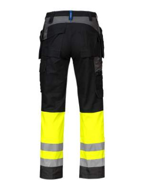 6522 – housut, EN ISO 20471 CLASS 1, Keltainen/musta - ProJob (3)