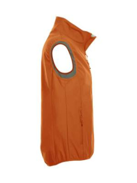 Basic Softshell – liivi, veriappelsiini – Clique (4)