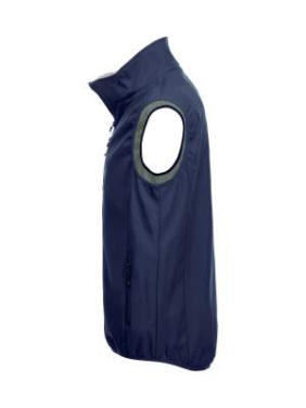 Basic Softshell – liivi, tummansininen – Clique (3)