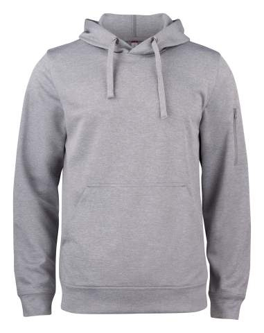 Basic Active – huppari, harmaa melange – Clique (1)