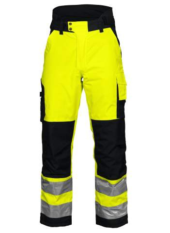6514 – housut, EN ISO 20471 CLASS 2, Keltainen/musta - ProJob (1)