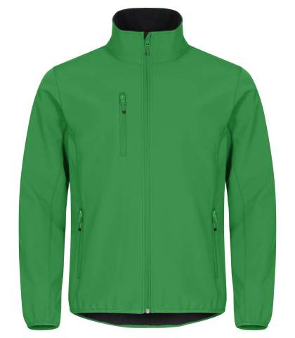 Classic – softshell-takki, Omenanvihreä – Clique (1)