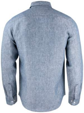 Summerland Linen – paita (miehille), Denim Melange - Cutter & Buck (2)