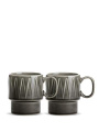 Coffee & More – kahvimuki, 2 kpl, Harmaa