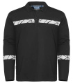 7004 LONG SLEEVE 9910-VIZ – pikeepaita, Musta