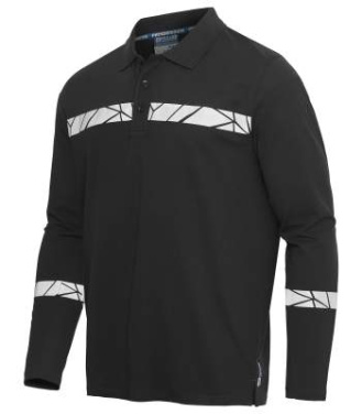 7004 LONG SLEEVE 9910-VIZ – pikeepaita, Musta - ProJob (4)