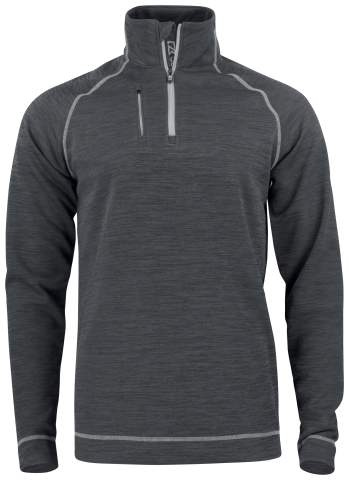 Chambers Half Zip – collegepaita (miehille), Antrasiittimelange - Cutter & Buck (1)
