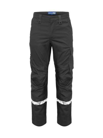7508 WORKPANT (polvisuojataskut) 7508 WORKPANT (polvisuojataskut) 9910-VIZ, Musta - ProJob (1)