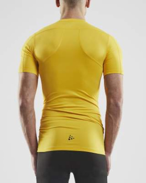 Pro Control Compression – T-paita, Ruotsin keltainen - Craft (3)