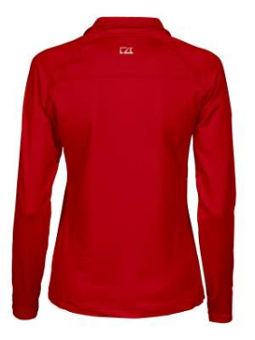 Coos Bay Half Zip -naiset, Punainen - Cutter & Buck (2)