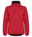Classic – softshell-takki (naisille), Punainen
