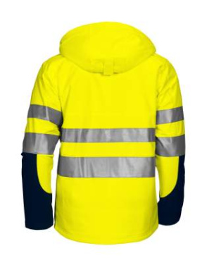 6420 PADDED FUNCTIONAL EN ISO 20471 CLASS 3/2 – takki, Keltainen/Tummansininen – ProJob (2)