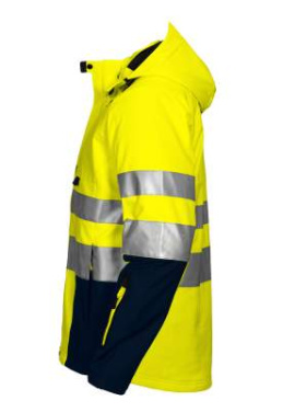 6420 PADDED FUNCTIONAL EN ISO 20471 CLASS 3/2 – takki, Keltainen/Tummansininen – ProJob (3)
