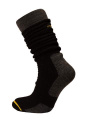 9092 WOOL, HIGH – sukat, Musta/harmaa