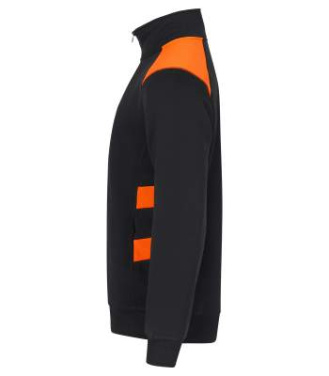 Ambition Half Zip – collegepaita, Visib Orange - Clique (3)
