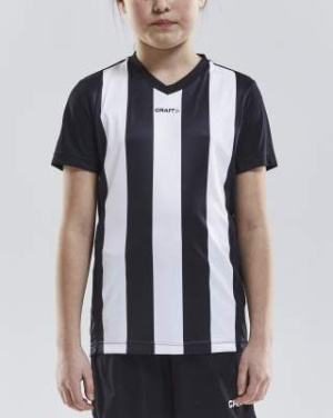 Progress Stripe – pelipaita (lapsille), Musta/valkoinen - Craft (2)