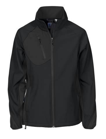 2423 – softshell-takki (naisille), Musta - ProJob (1)