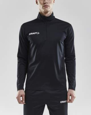 Progress Halfzip LS – T-paita (miehille), Musta/valkoinen - Craft (2)
