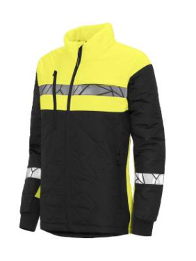 7421 LIGHT WEIGHT, 9910-VIZ – takki (naisille), Musta/keltainen - ProJob (3)
