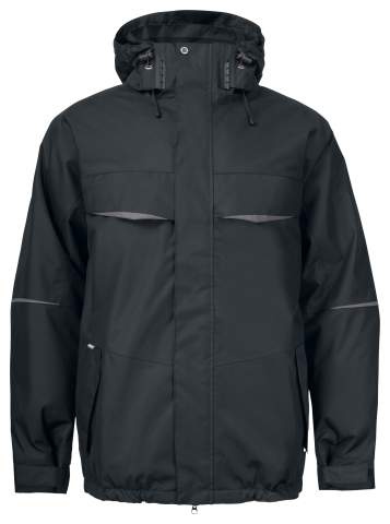 4423 – topattu takki, Musta – ProJob (1)