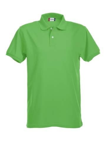 Stretch Premium – pikeepaita, omenanvihreä – Clique (1)