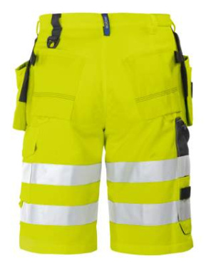 6503 EN ISO 20471 CLASS 2/1 – shortsit, Keltainen/musta – ProJob (2)