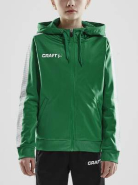 Pro Control Hood – takki (lapsille), Vihreä/valkoinen joukkue - Craft (2)