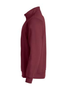 Basic Half Zip – collegepaita, viininpunainen - Clique (3)