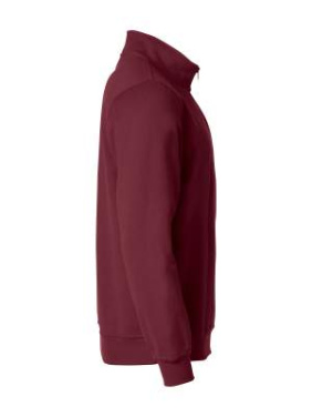 Basic Half Zip – collegepaita, viininpunainen - Clique (4)