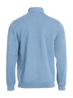 Basic Half Zip – collegepaita, vaaleansininen - Clique (2)