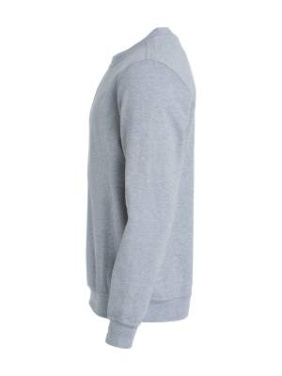 Basic – collegepaita, pyöreä pääntie (lapsille), harmaa melange - Clique (3)