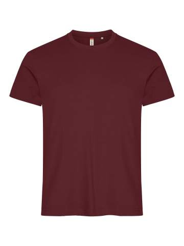 Basic-T – T-paita, viininpunainen - Clique (1)