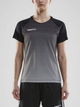 Pro Control Stripe – pelipaita (naisille), Musta/platina - Craft (2)
