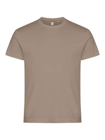 Basic-T – T-paita, kahvi latte - Clique (1)