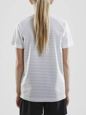 Pro Control Stripe – pelipaita (lapsille), Valkoinen/Hopea - Craft (3)