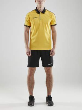 Pro Control Poloshirt – pikeepaita (miehille), Ruotsi Keltainen/Musta - Craft (4)