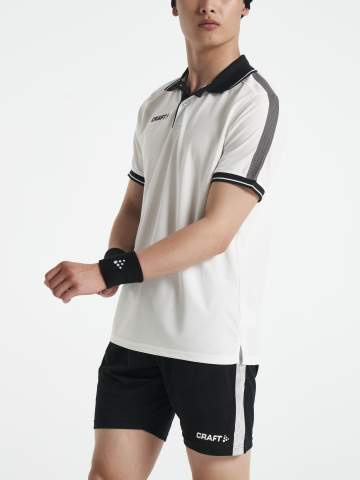 Pro Control Poloshirt – pikeepaita (miehille), Valkoinen/musta - Craft (1)