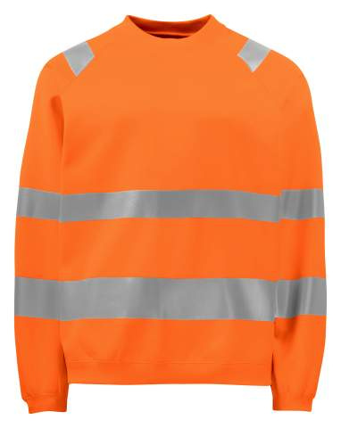 6106 EN ISO 20471 CLASS 3 – collegepaita, Oranssi – ProJob (1)