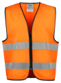 6709 EN ISO 20471 CLASS 2 – liivi, Oranssi/musta