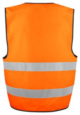 6709 EN ISO 20471 CLASS 2 – liivi, Oranssi/musta – ProJob (2)