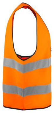 6709 EN ISO 20471 CLASS 2 – liivi, Oranssi/musta – ProJob (3)
