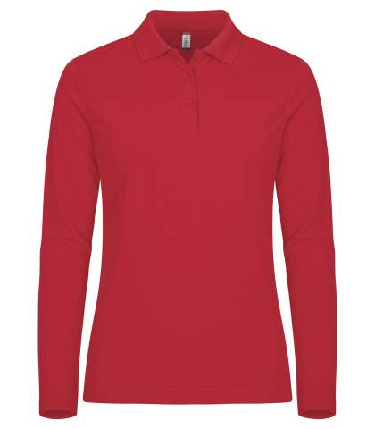 Manhattan L/S -naiset, Punainen – Clique (1)