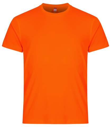 Basic Active-T – T-paita, Näkyvyysoranssi - Clique (1)
