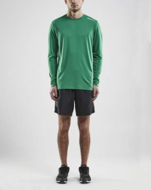 Rush LS – T-paita (miehille), Vihreä joukkue - Craft (4)