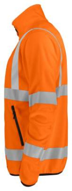 6105, LIGHTWEIGHT EN ISO 20471 CLASS 3 – softshell-takki, Oranssi/musta - ProJob (3)