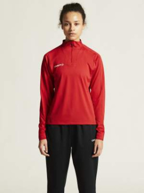 Evolve 2.0 Half zip – neule (naisille), Kirkkaan punainen - Craft (4)
