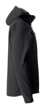 Basic Softshell – huppari, musta – Clique (4)